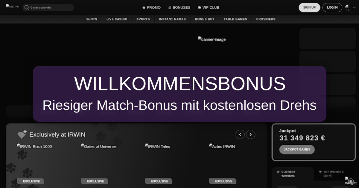 Irwin Casino Deutschland